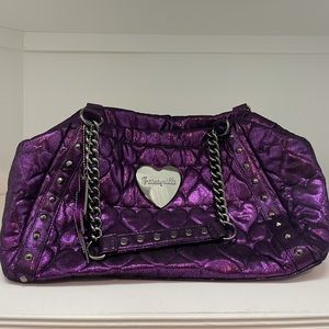 Betsy Johnson Purple Tote